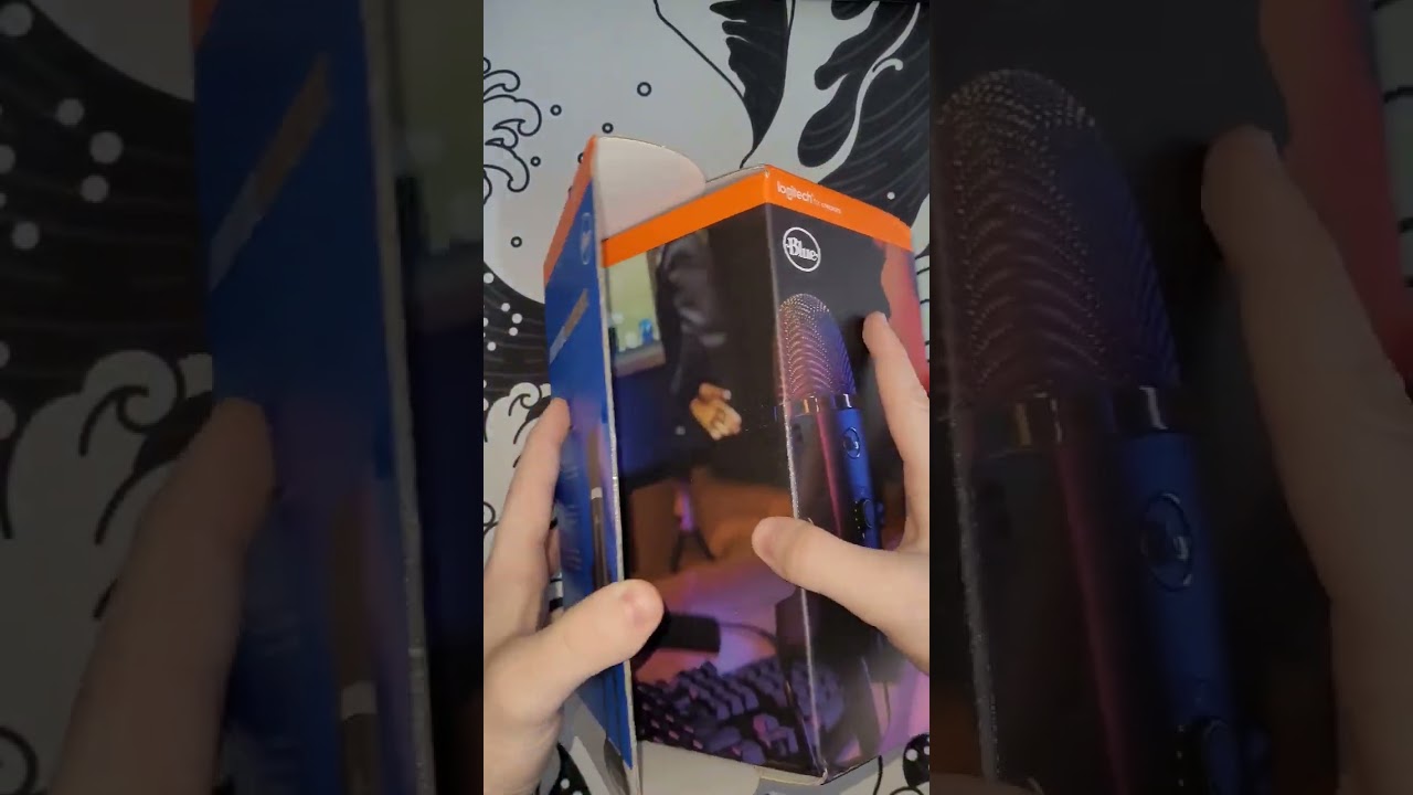 Blue Yeti X Unboxing ASMR #unboxing #asmr #shorts #blueyeti #newmic