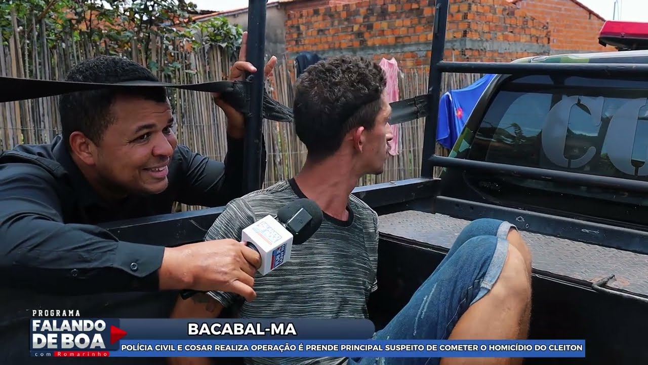 POLÍCIA CIVIL E COSAR REALIZA OPERAÇÃO É PRENDE PRENDE PRINCIPAL SUSPEITO DE MATAR O CLEITON