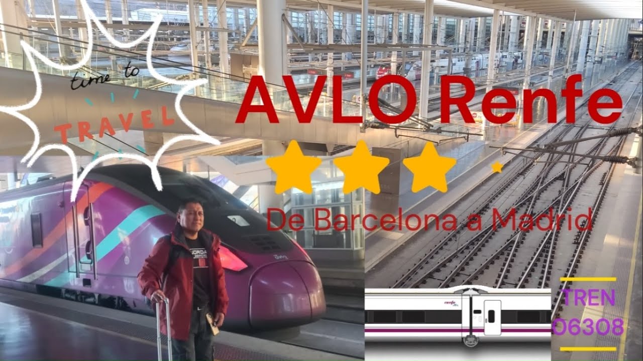 AVLO Renfe Tren LOW COST Barcelona Madrid en Alta Velocidad