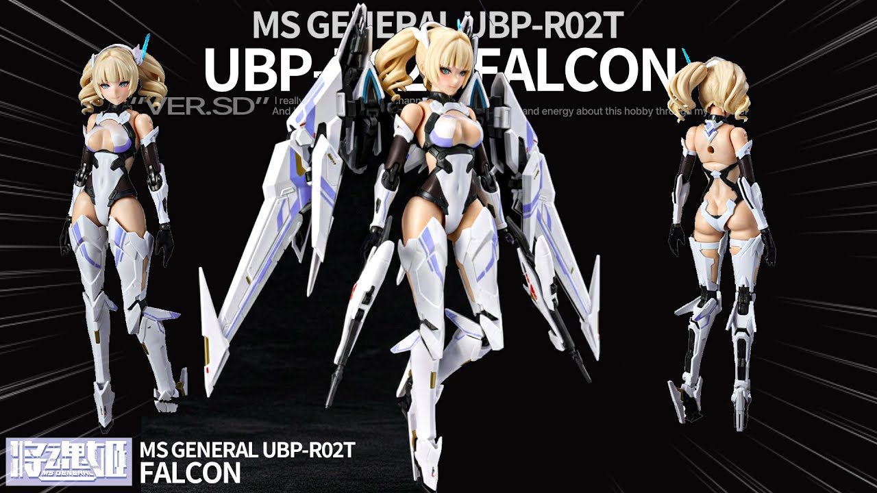 MS GENERAL x Mecha BREAK Falcon ASMR BUILD
