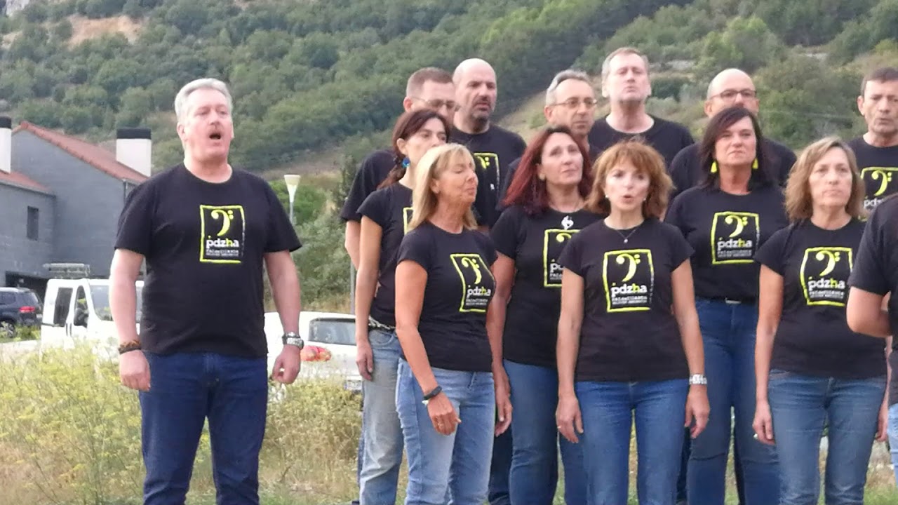 Maravillas abestia. Paz de Zigandako helduen abesbatza. Etxauribar