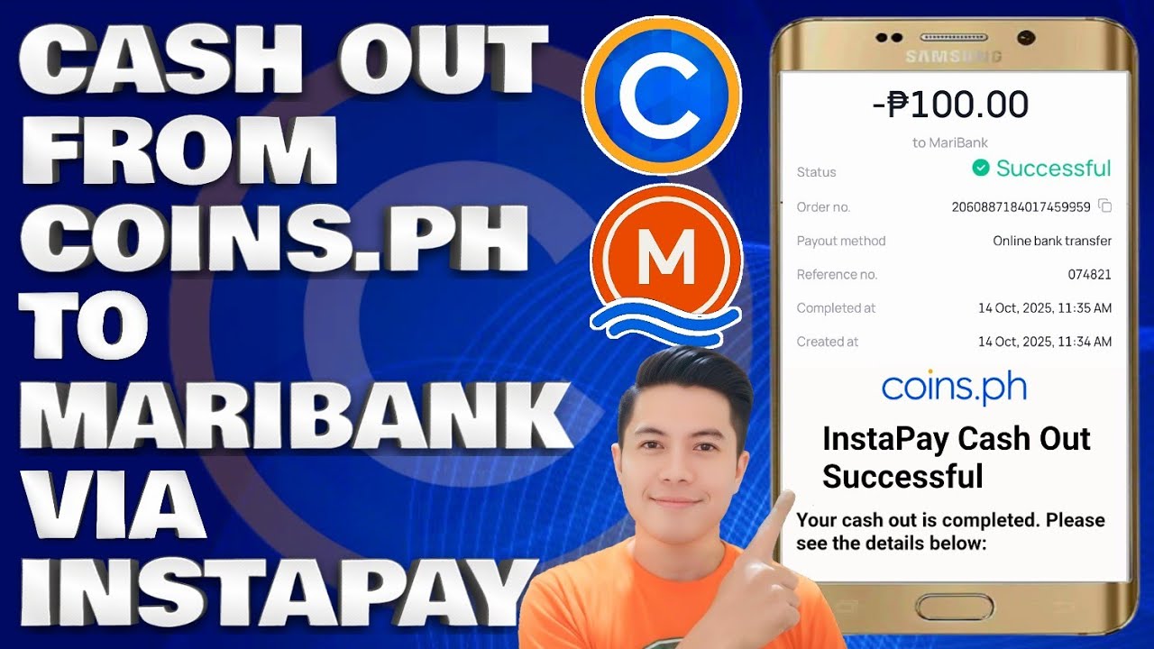 How To Cash Out From Coins.ph To MariBank PH via InstaPay