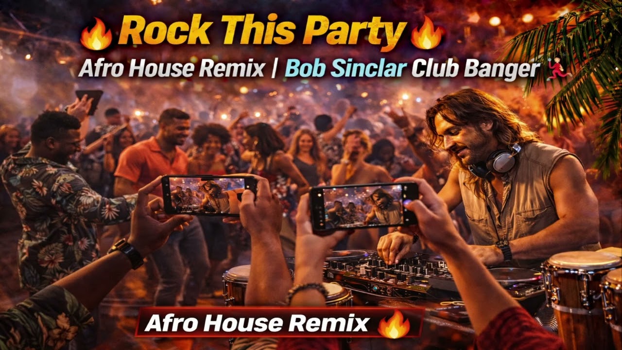 🔥 Rock This Party Afro House Remix |  Club Banger 💃