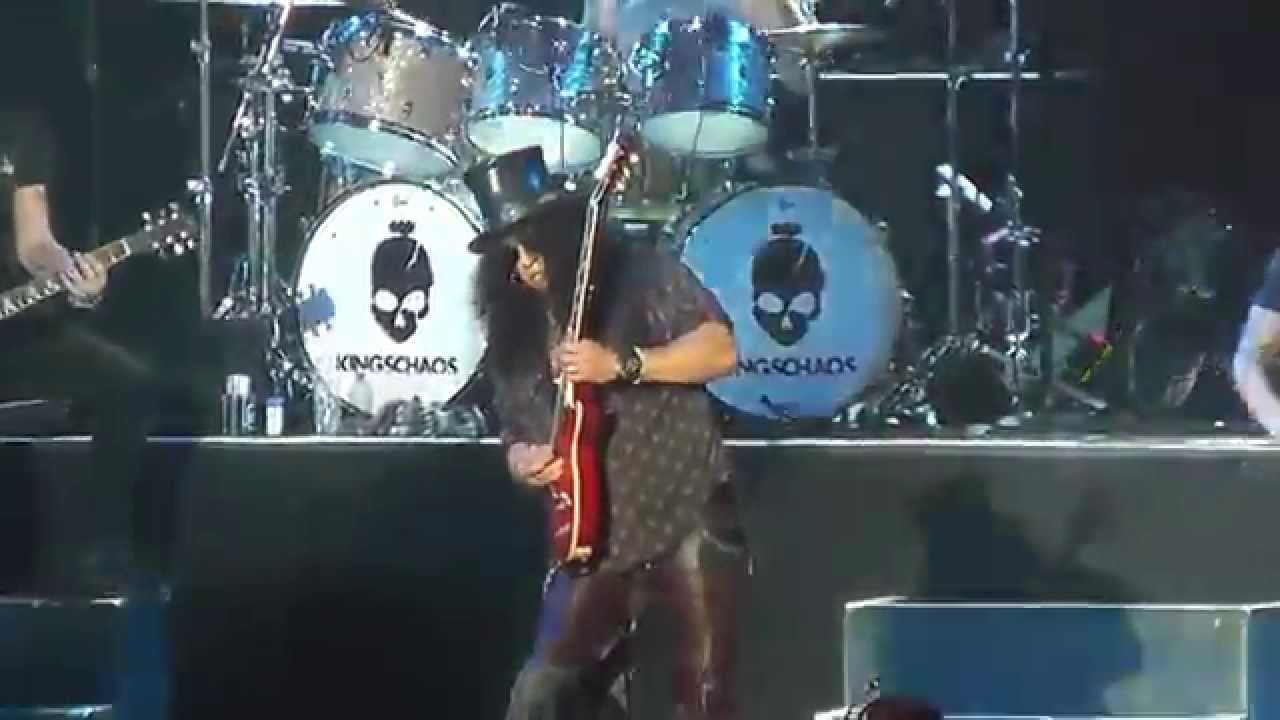 Kings of chaos Mexico 2013 - Sweet child o' Mine(slash, Matt sorum,Duff,Gilby clarke)