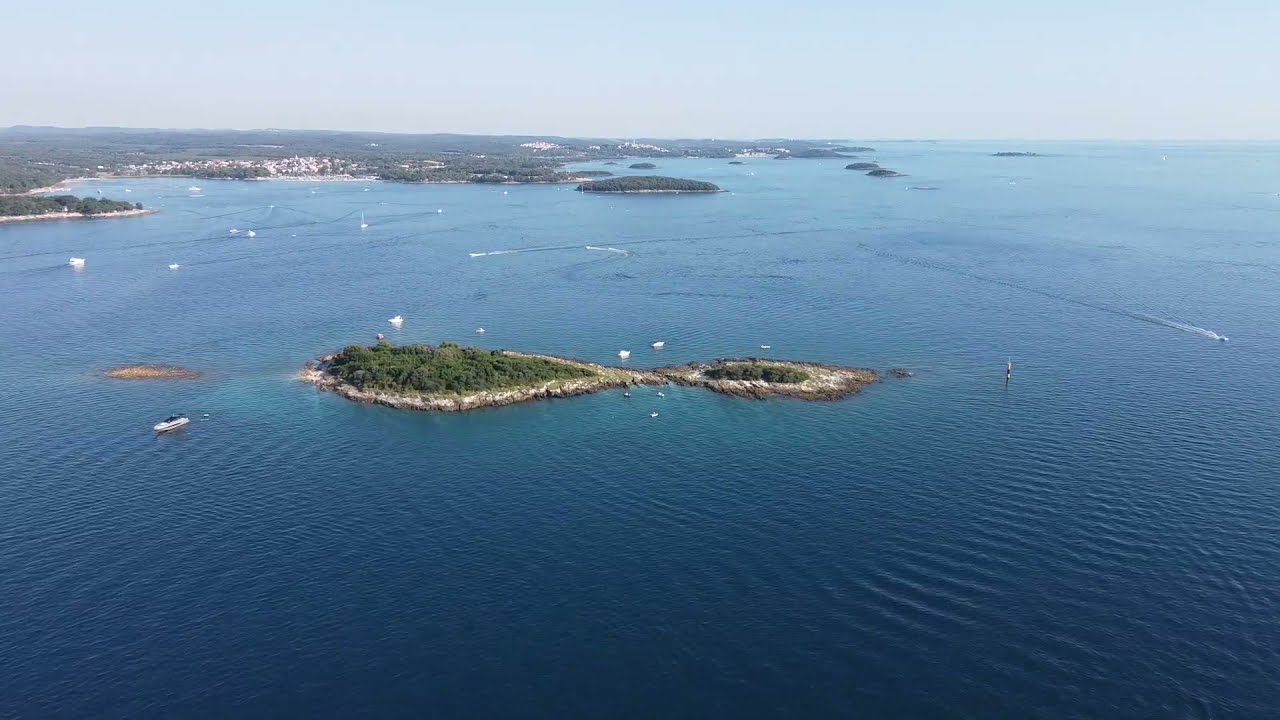Mare e isole di Porec (Parenzo) Croazia agosto 2021