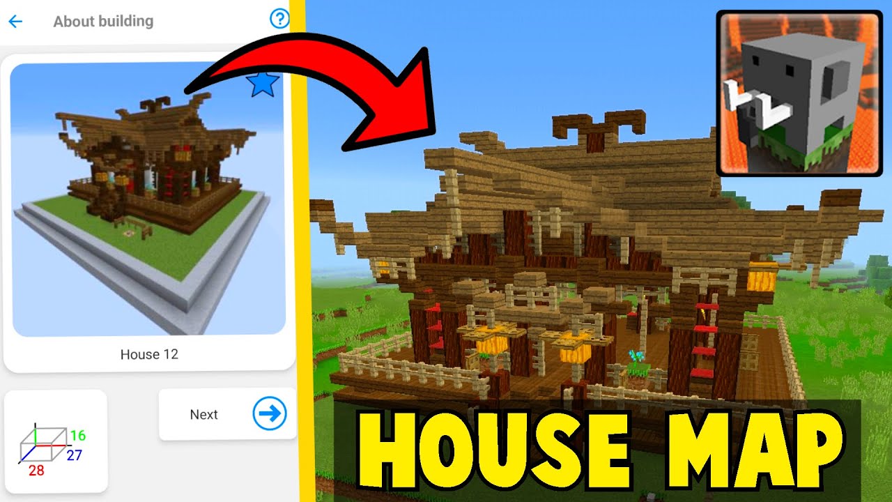 How To DOWNLOAD HOUSE MAPS in Craftsman Building Craft