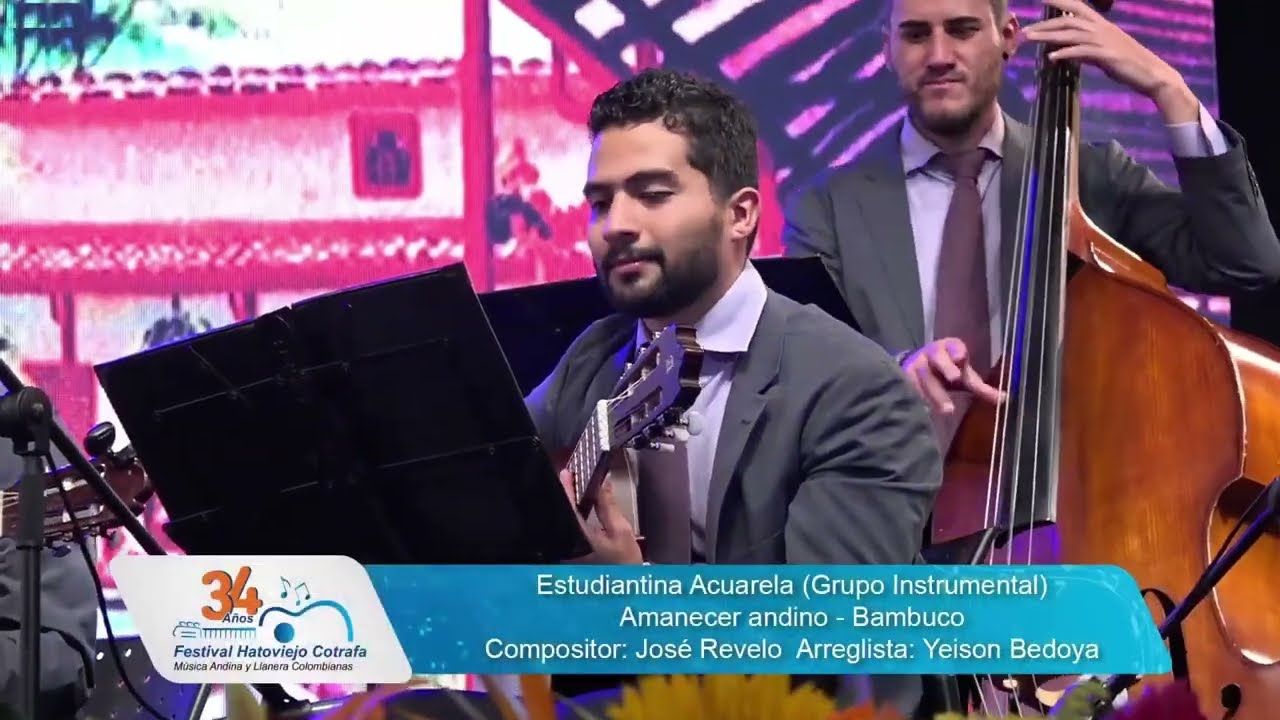 Estudiantina Acuarela - Amanecer Andino | Fesitval Hatoviejo Cotrafa 2022