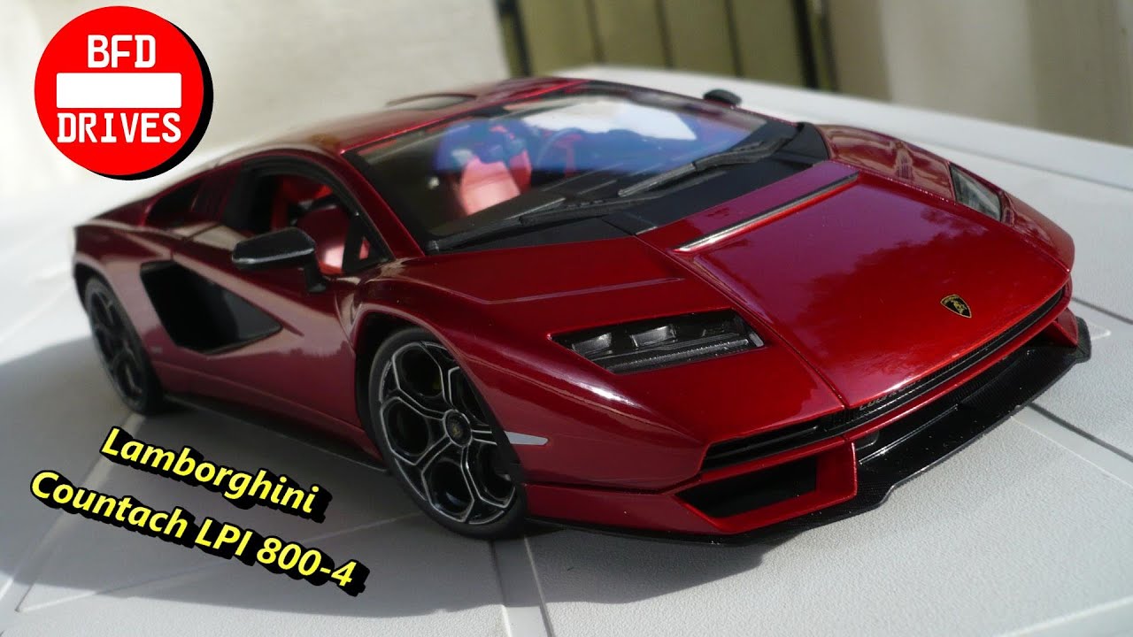 ⛔️ Lamborghini Countach LPI 800-4 (2022) 🚗 in 1:18 🚘 by Maisto ⛔️