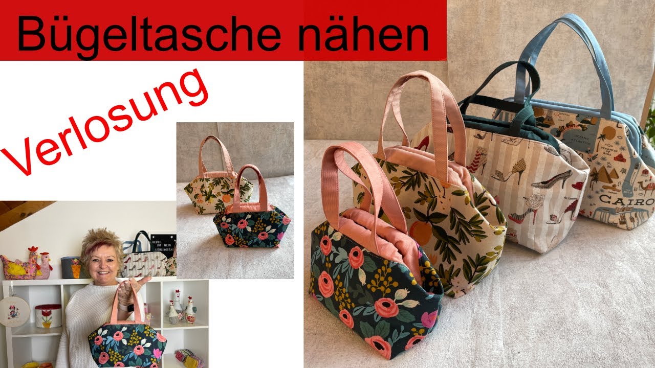 Wie du ganz leicht eine Tasche mit Bügelverschluss nähen kannst!
