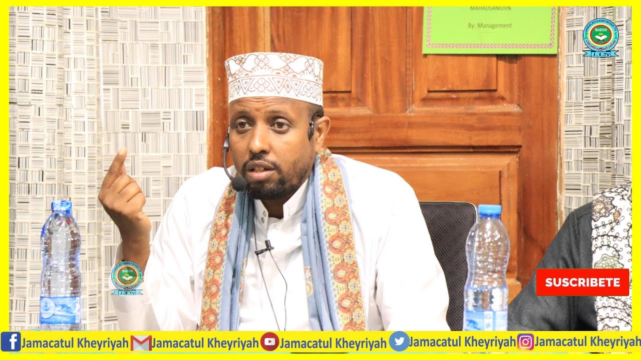 MUXAADARO SALIGA NABIGA CSW FADLIGA UU LEEYAHAY AQRINTIISA FADIILATU SH, CUMAR MALIN  MASJIDUSUNNAH