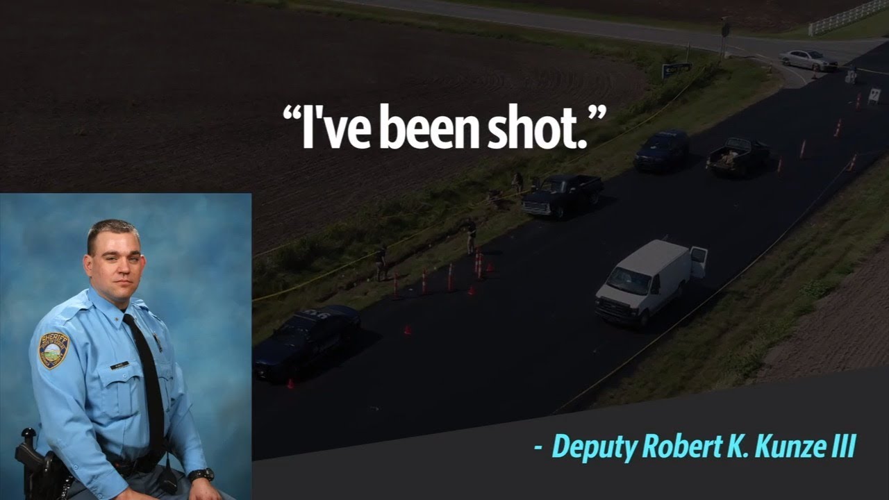 Emergency radio traffic in fatal shooting of Kansas deputy