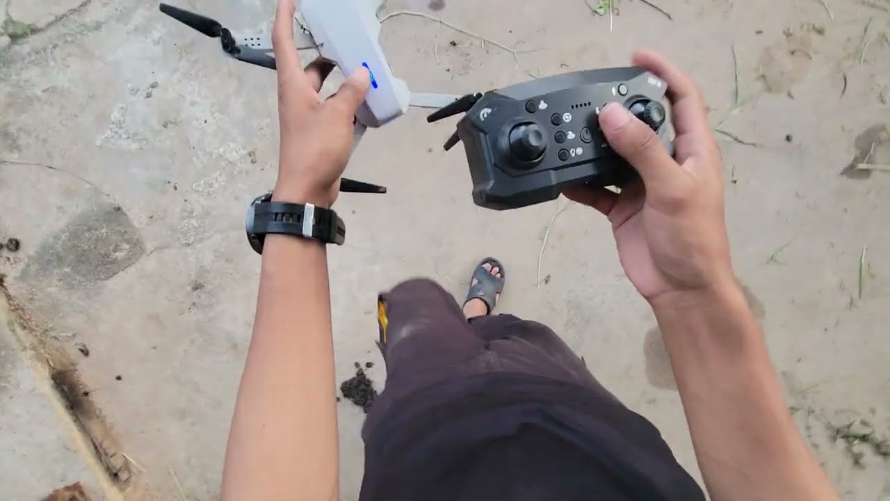 Set up and fly E88 drone for budget drone 