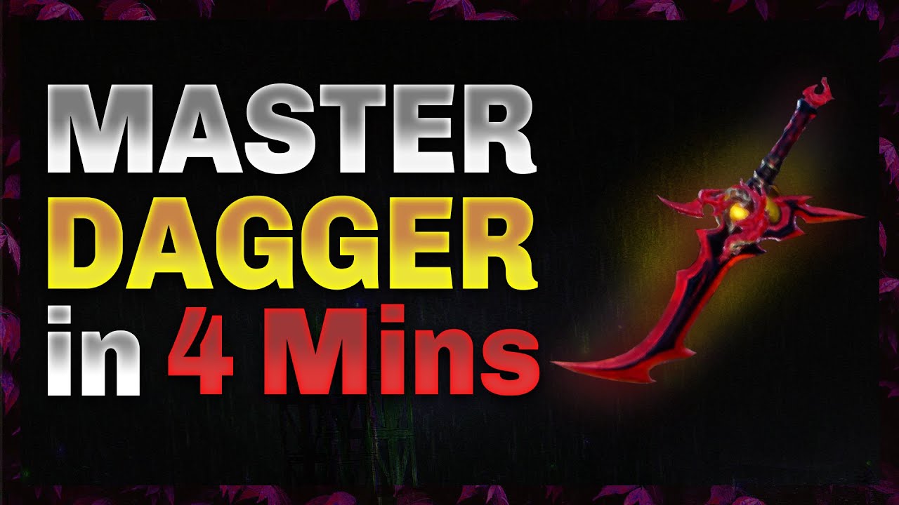 Learn Dagger in 4 Minutes | Naraka: Bladepoint