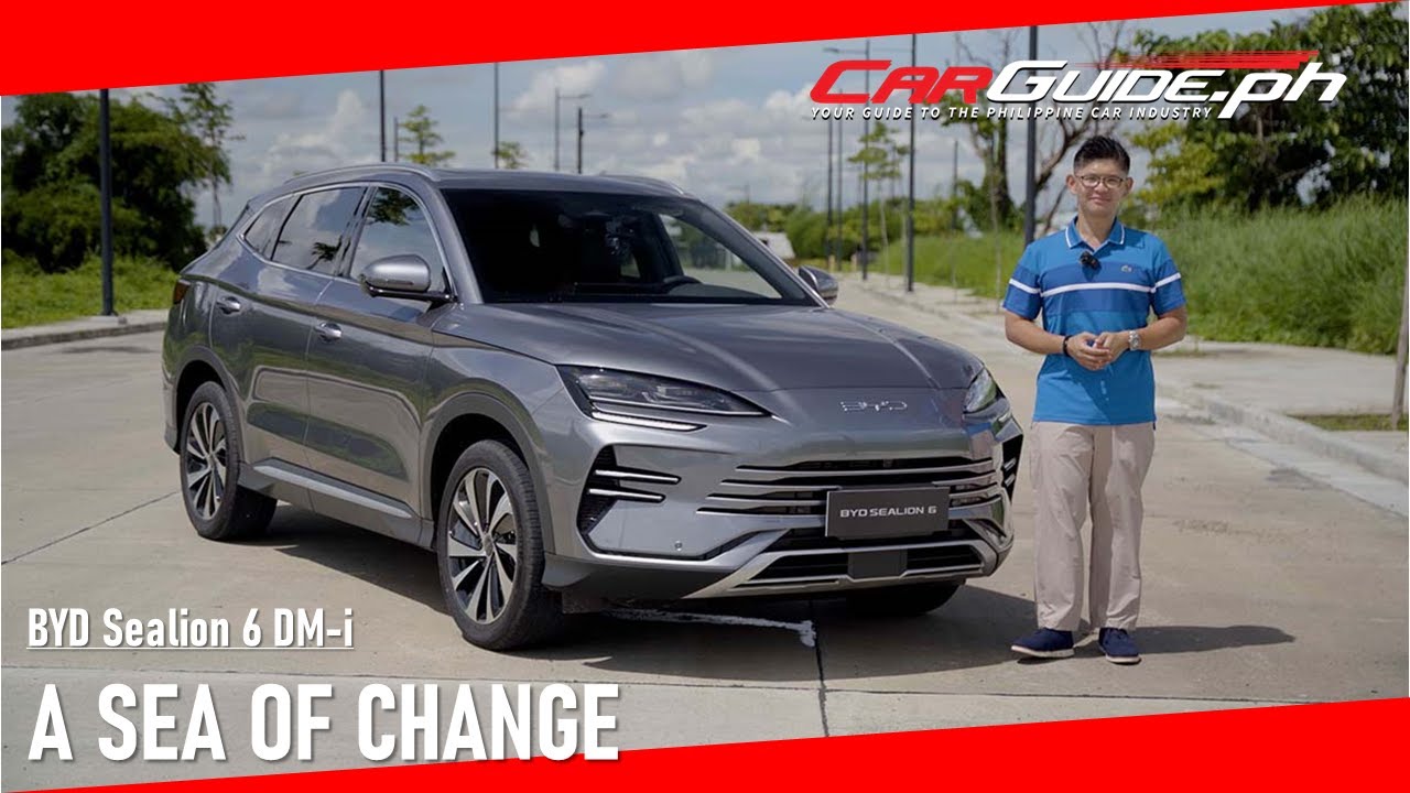 BYD Sealion 6 DM-i PHEV 2024 года: Море перемен | CarGuide.PH