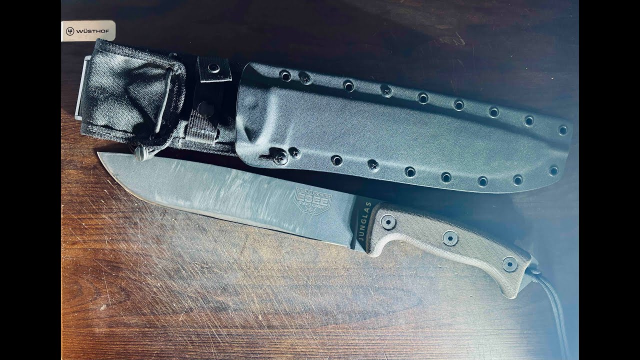 Un Plat, Un Couteau #2 : Junglas d'ESEE: un couteau extrême en cuisine #CookingWithKnife