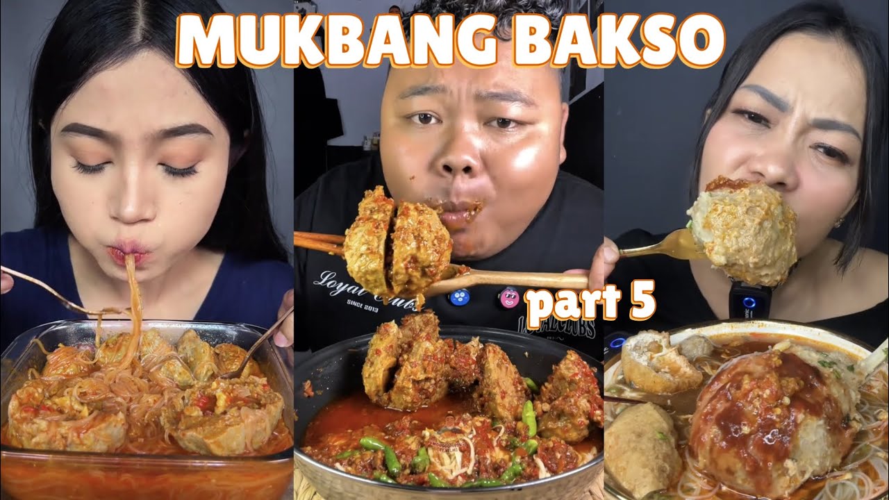 MUKBANG BAKSO 😍🤤🥵 || part 5