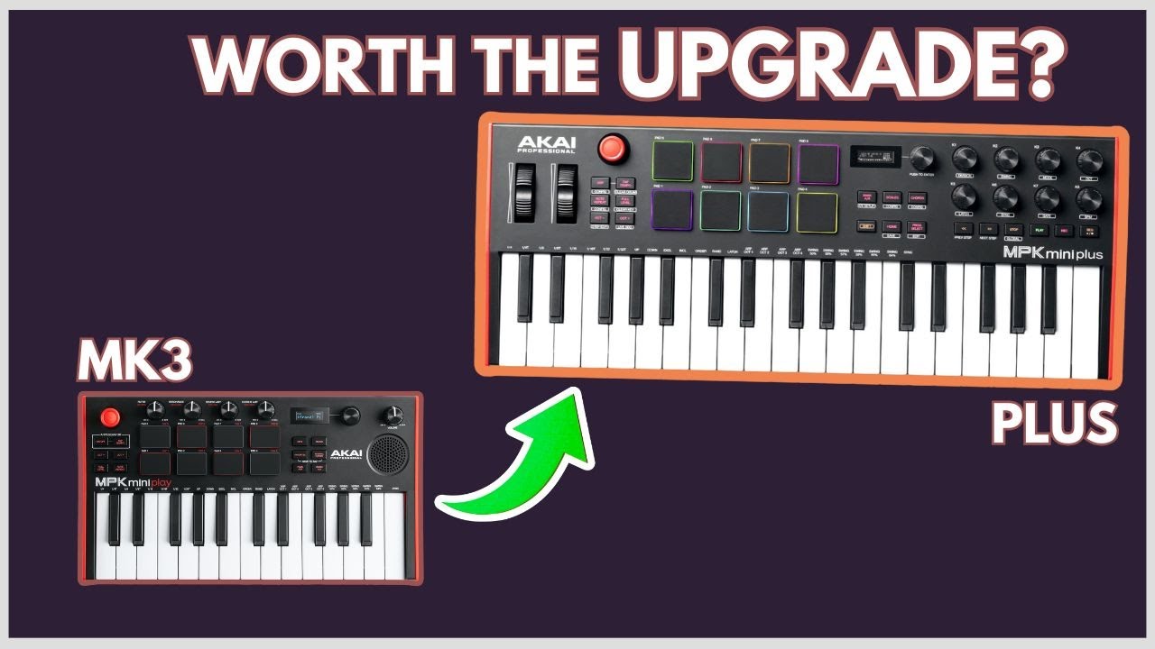 Time to Upgrade? Akai MPK Mini MK3 vs Mini Plus (Workflow Differences)