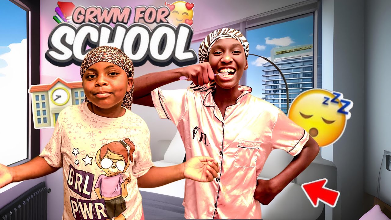 ANOTHER DAY OF SCHOOL GET READY WITH US….