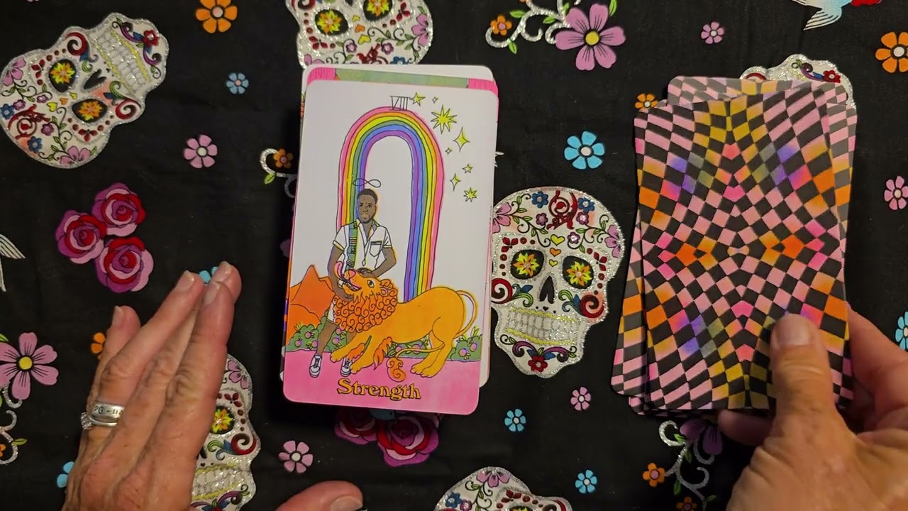 A flip through the Queer Tarot deck.