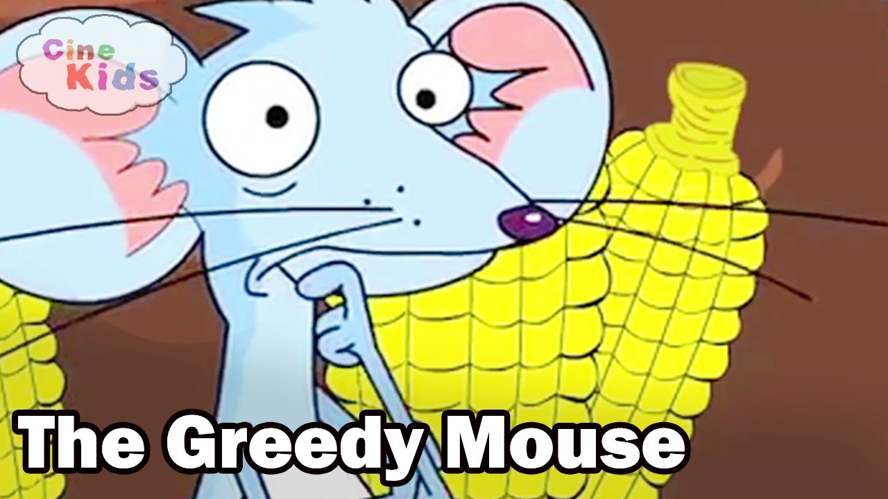 The Greedy Mouse Story  | Kids Story In English | Animated Stories For Kids In English