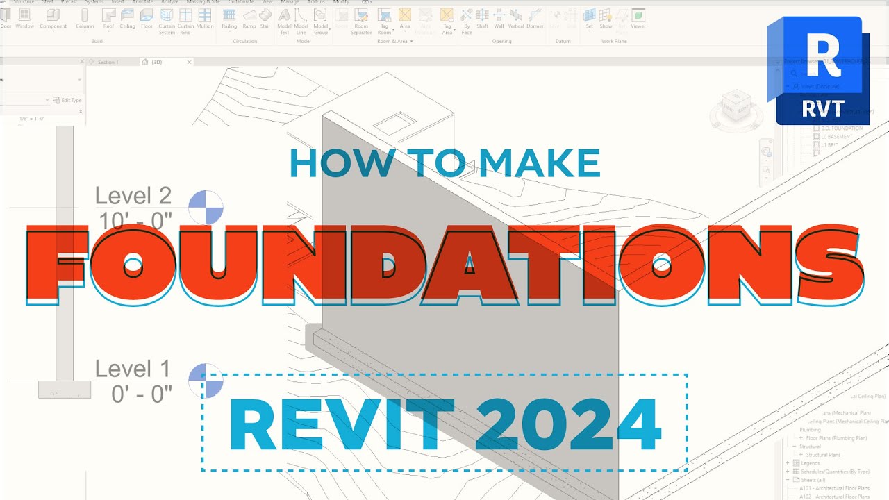 Создание фундаментов в Revit 2024: пошаговое руководство