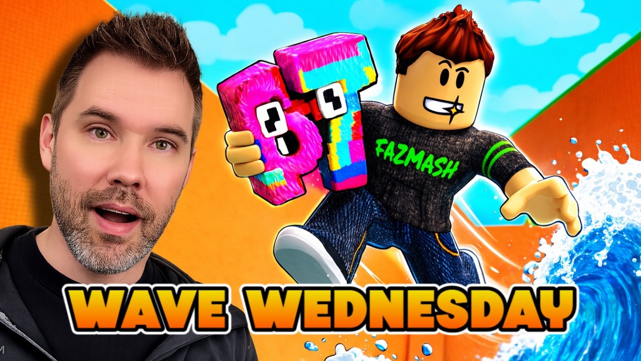 🌊 WAVE WEDNESDAY TODAY In Escape Tsunami For Brainrots!