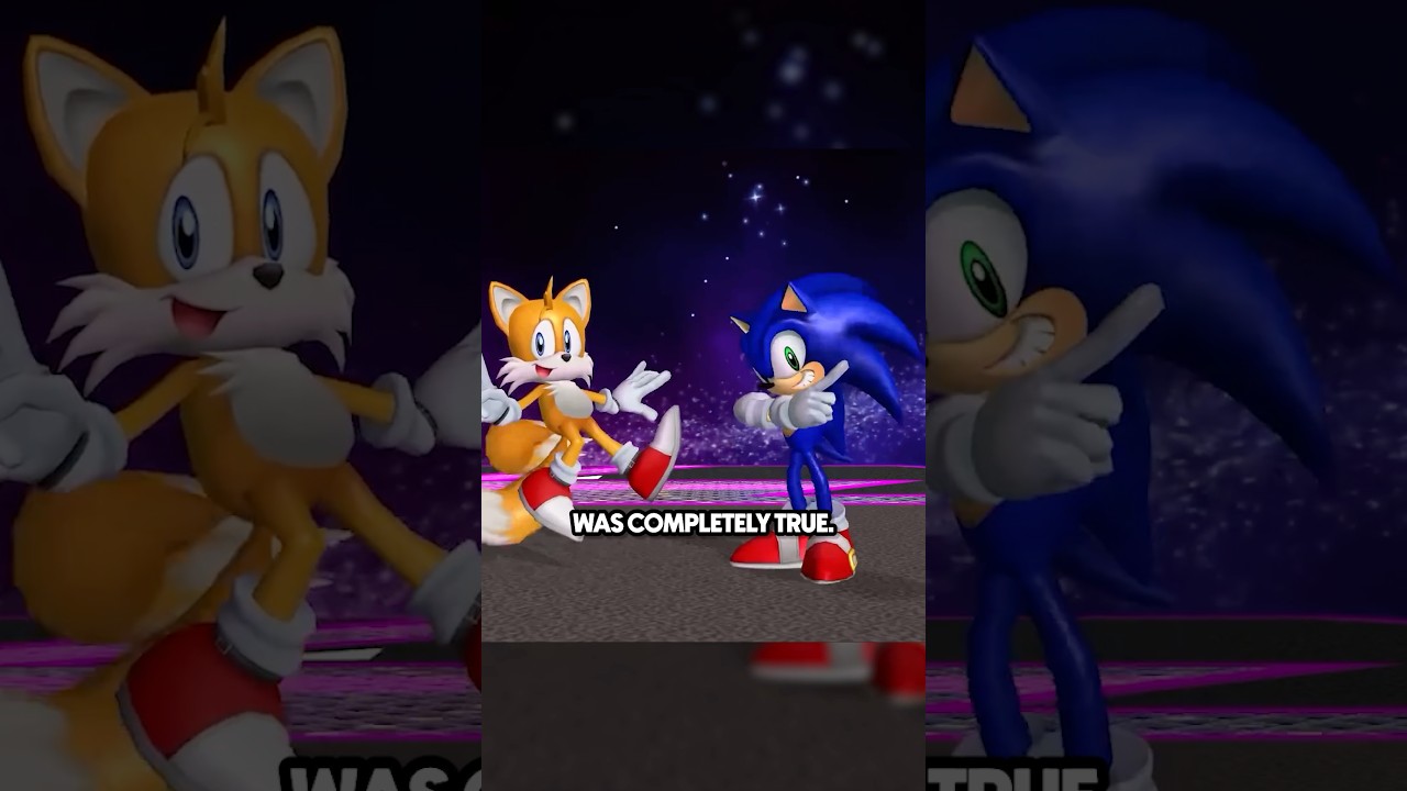 Sonic the Hedgehog and Tails in Melee