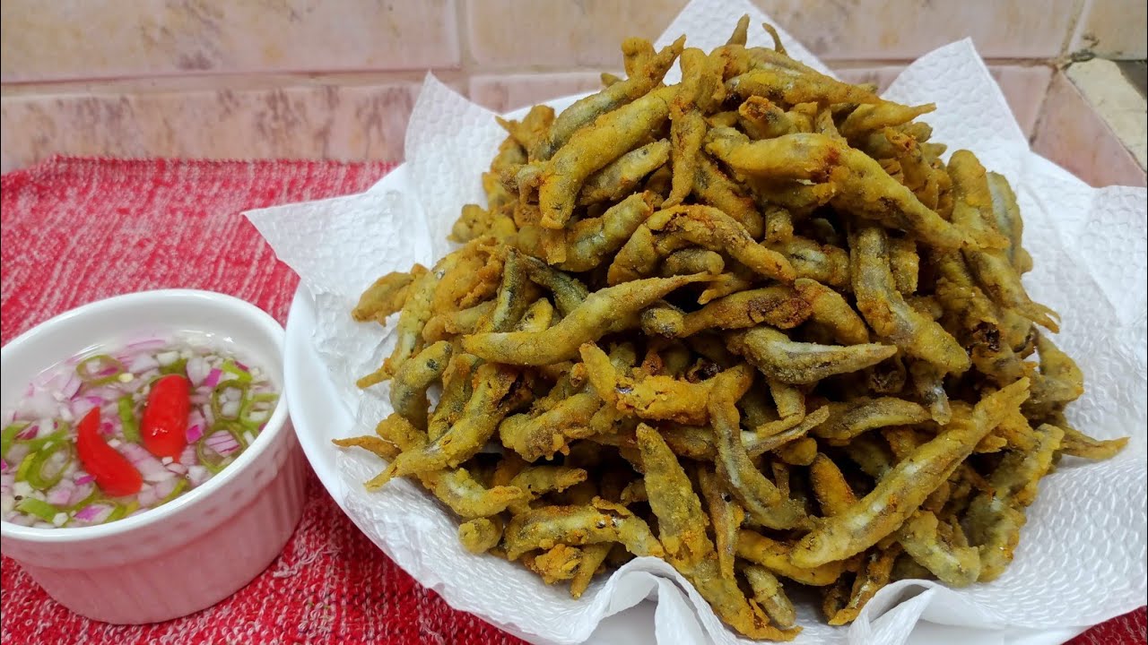 Секрет вкусных и долго сохраняющихся хрустящих жареных анчоусов!