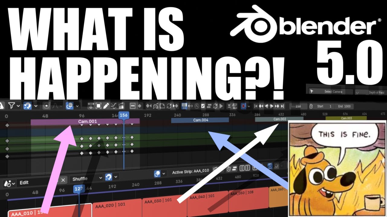 Storyboard FASTER in Blender 5.0!