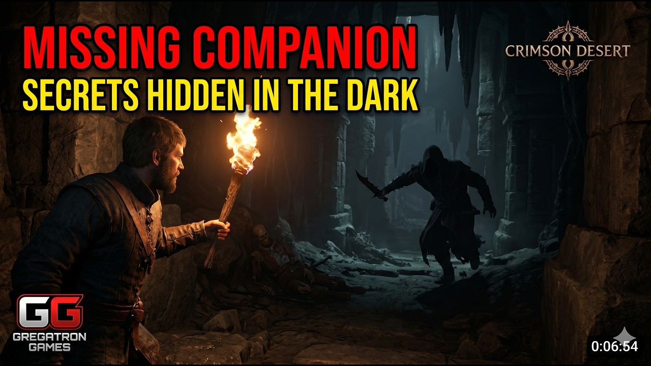 Missing Companion: Secrets Hidden in the Dark (Crimson Desert)