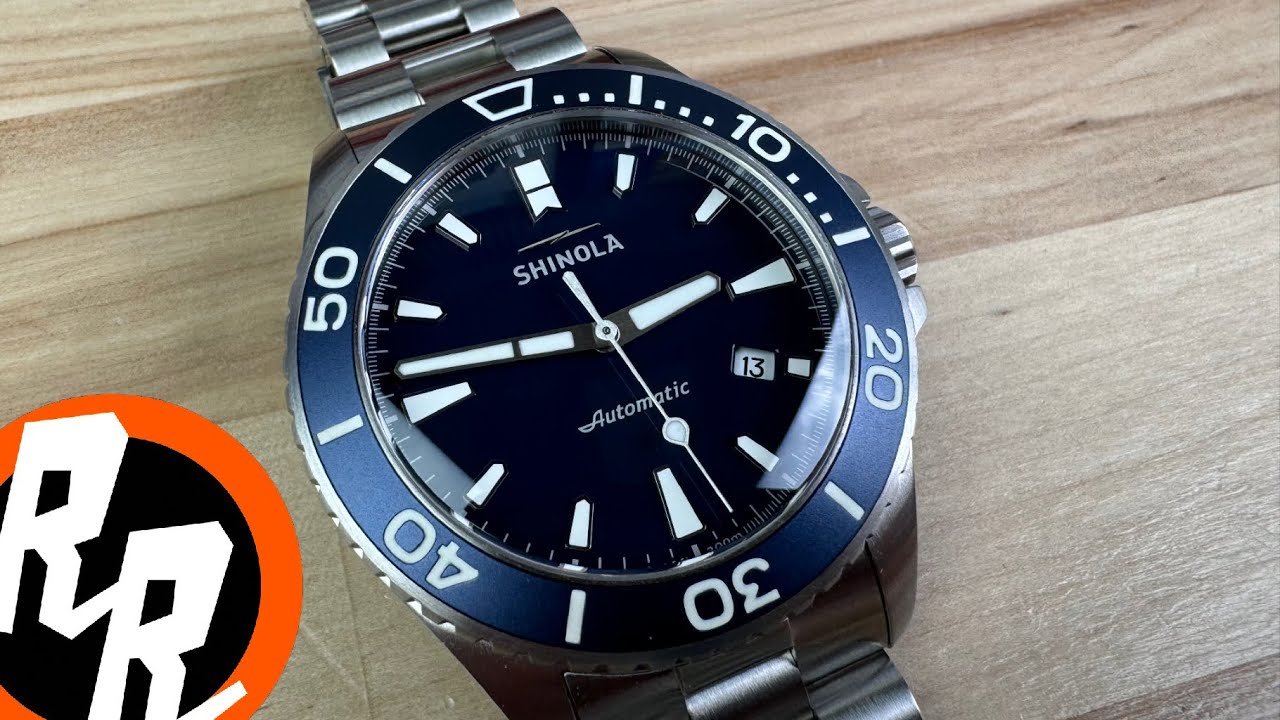 Shinola Lake Michigan Monster Automatic Diver (Miner’s North Traverse City)