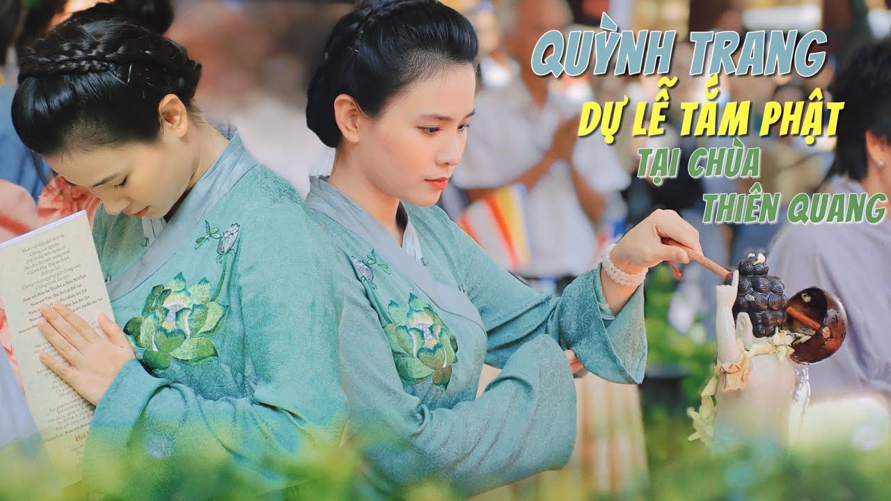 VLOG HÀNH TRÌNH CHUYẾN ĐI ĐU SHOW VỚI IDOL - QUỲNH TRANG Dự Lễ Phật Đản Tại Chùa Thiên Quang