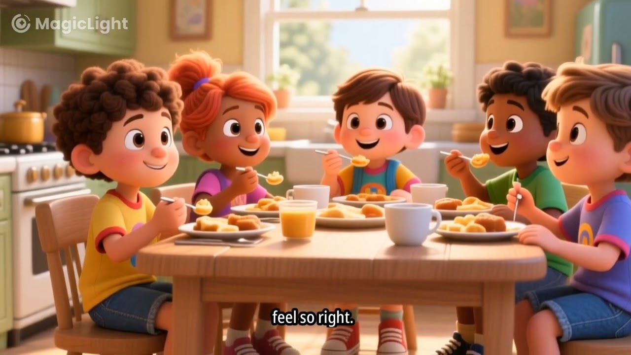 “Wake Up Early! — The Magical Morning Story for Kids 🌅✨ | Good Habits Cartoon Rhyme”