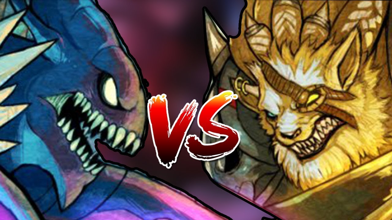Dentro de la mente de Rengar VS Kha'Zix | Pelea Anime - DeivisForAll