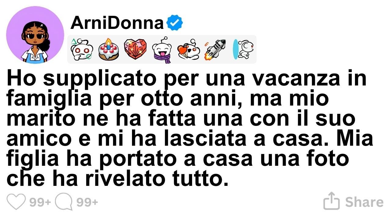 [STORIA COMPLETA] Ho supplicato per una vacanza in famiglia per otto anni, ma mio marito ne ha fatta