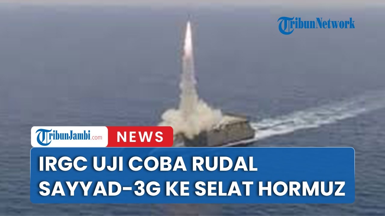 Angkatan Laut IRGC Uji Coba Rudal 