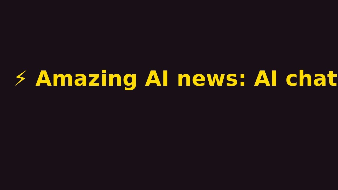 Amazing AI news: AI chatbots can write code and assist programmers.