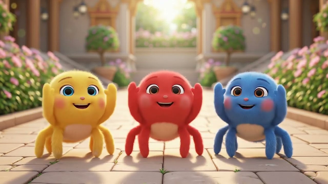 เพลงแมงมุมตบมือเที่ยวไทย สอนนับเลข เรียนรู้สี ท่าเต้นสนุกสำหรับเด็กอนุบาล