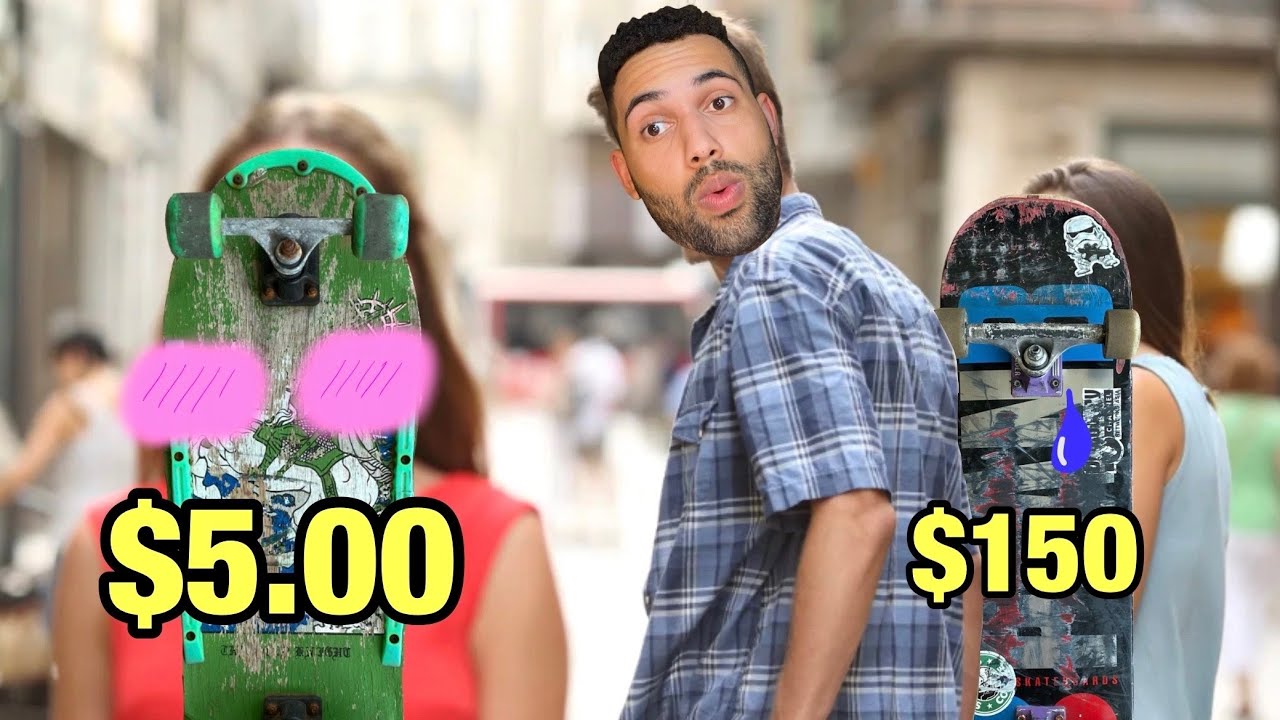 $5 Goodwill Board VS $150 Professional Board