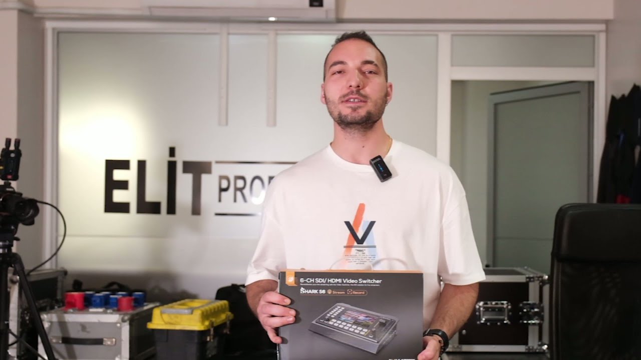 Avmatrix SharkS6 Video Switcher Kutu Açılımı ve İnceleme
