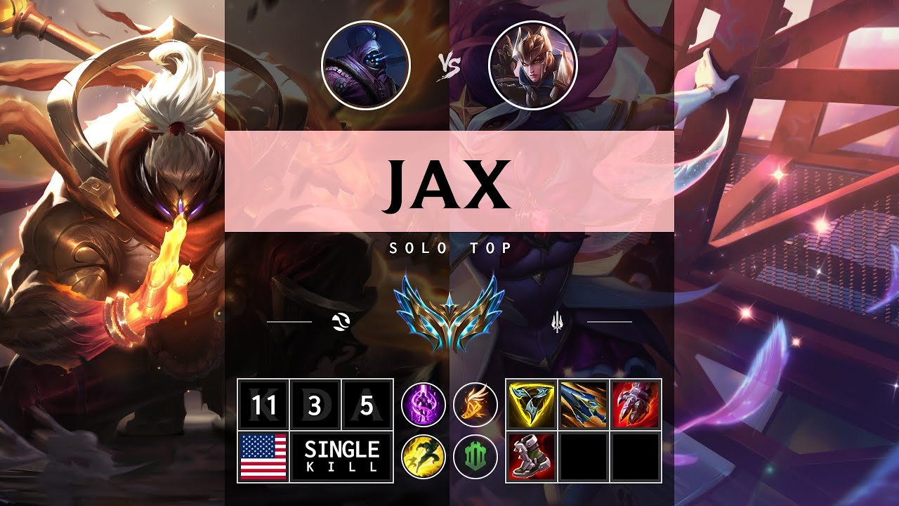 Jax Top vs Quinn - NA Challenger Patch 14.13