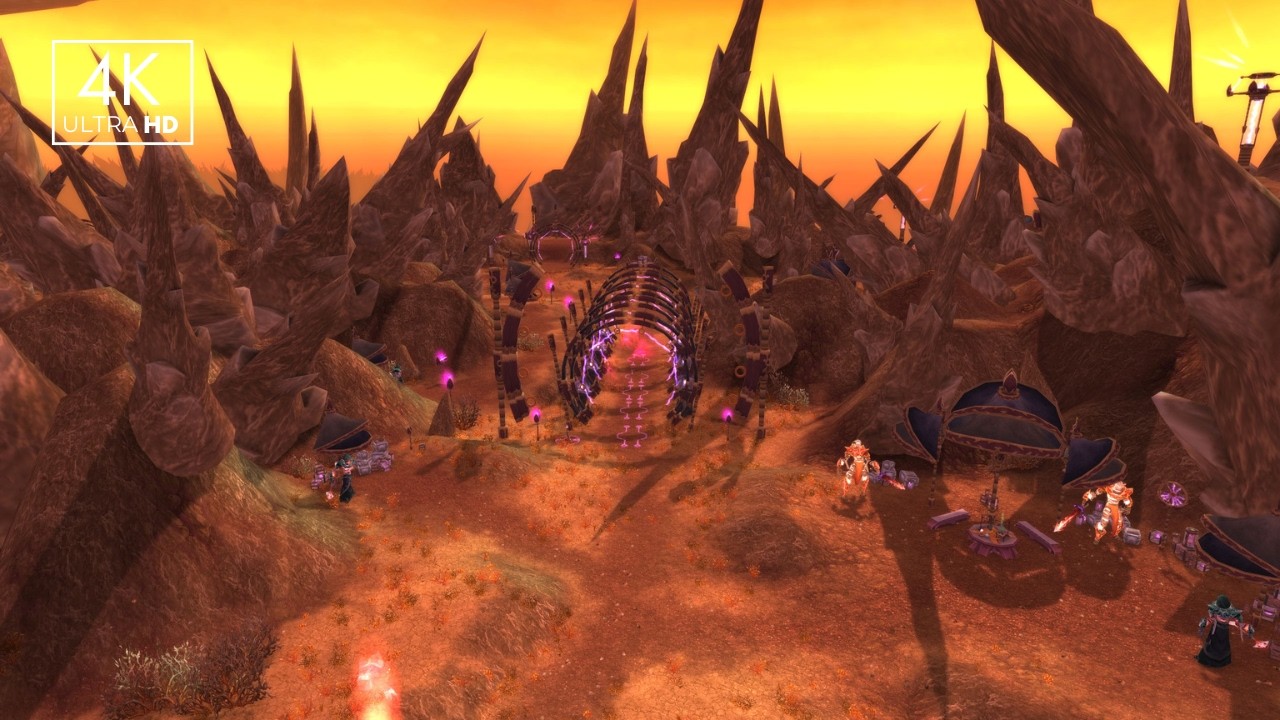 the silent outpost on the crystal spine... (Bash'ir Landing music & ambience)
