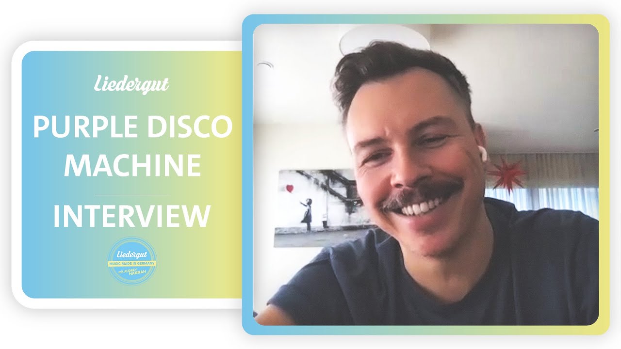 PURPLE DISCO MACHINE im Interview bei Liedergut 2022