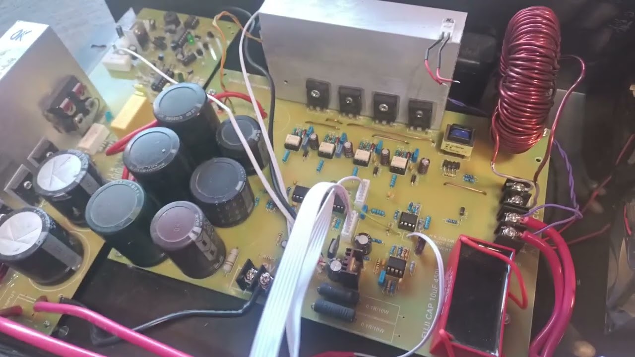 how to make new Inverter booster station and Hamza electronic