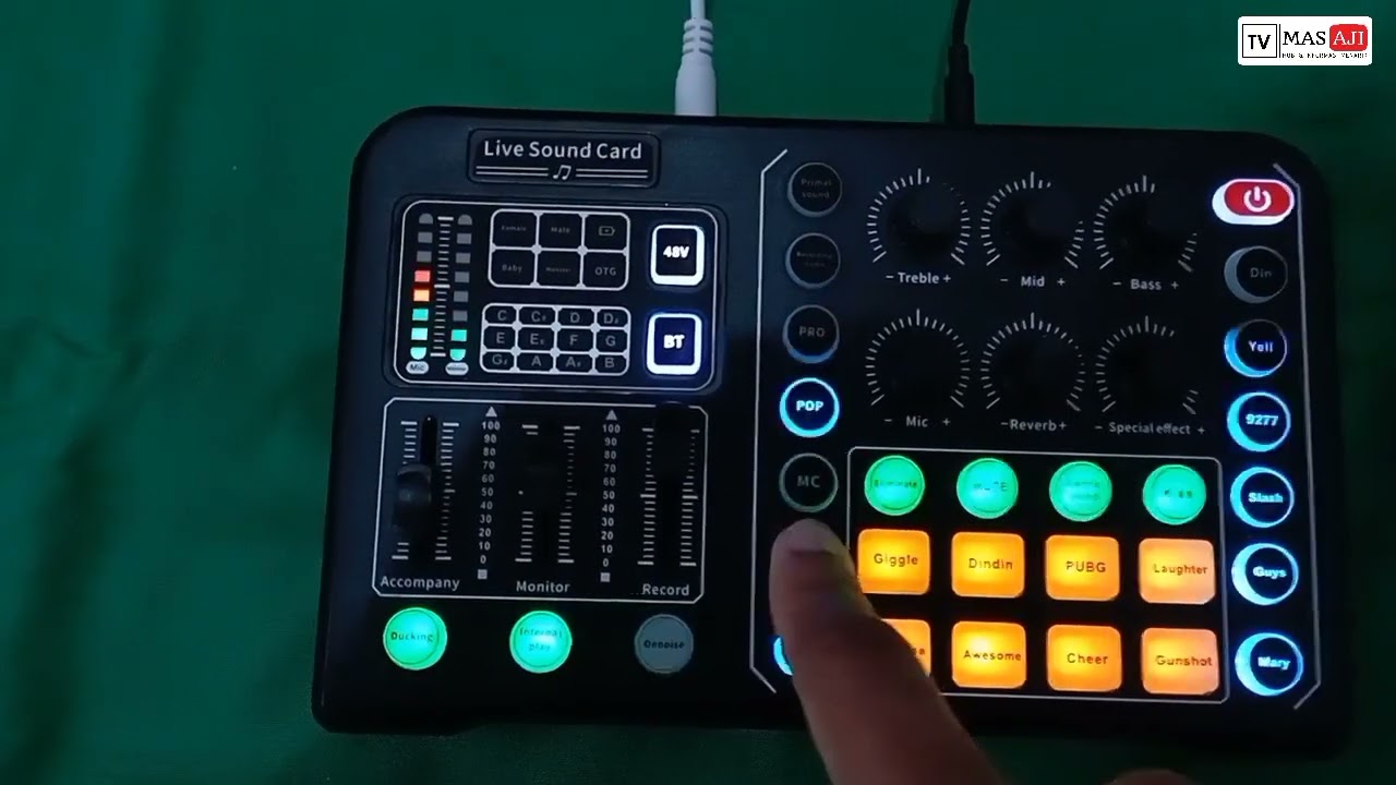 REVIEW EFEK SUARA DAN SPESIAL EFEK DI SOUNDCARD CRUST PRO M6 PART 2