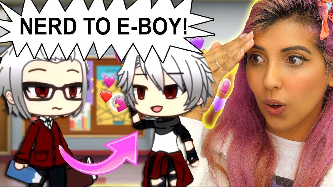 From NERD To BAD BOY | Gacha Life Mini Movie Reaction