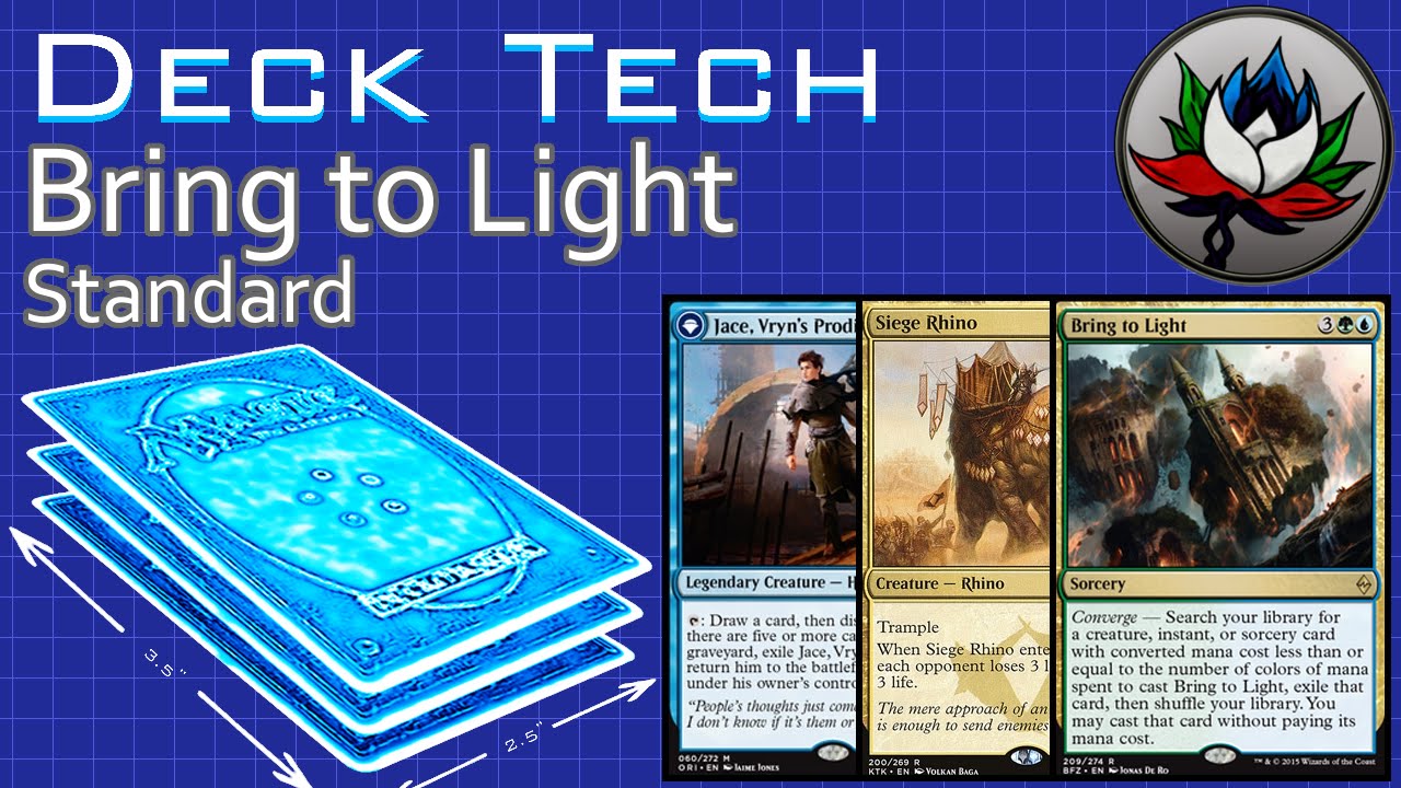 Five-Color Bring to Light Battle for Zendikar Standard Deck Tech – MTG!