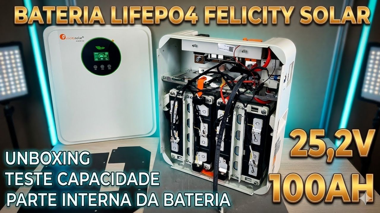 BATERIA LIFEPO4 FELICITY 24V 100AH