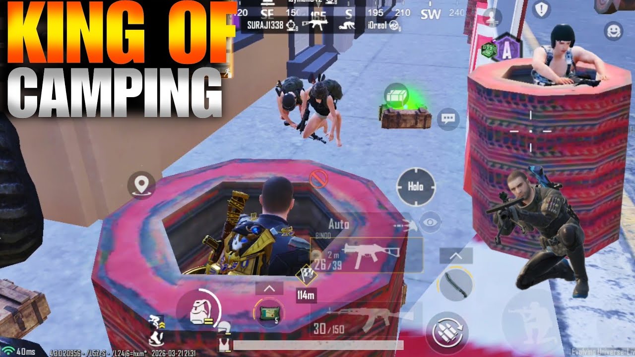 New Best Camping Place Bgmi 4.3 Update 🤣 Bgmi Funny Commentary #bgmi #gaming #gameplay 