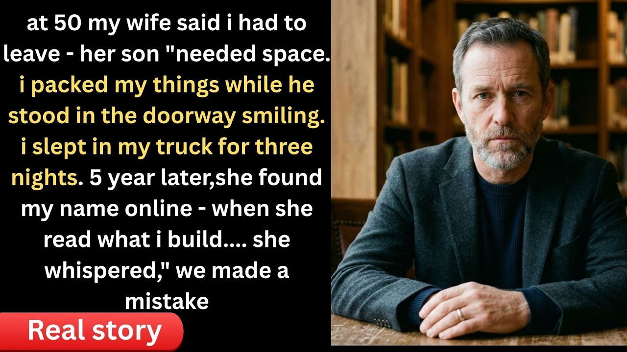 At 50 My Wife Told Me To Leave — 5 Years Later She Googled My Name and Whispered “We Made a Mistake”
